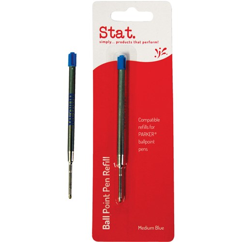 Stat Pen Refill Ballpoint (Parker) Medium Blue_2